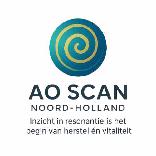 AO Scan Noord-Holland “AO Scan Noord-Holland logo – Inzicht in resonantie is het begin van herstel én vitaliteit”